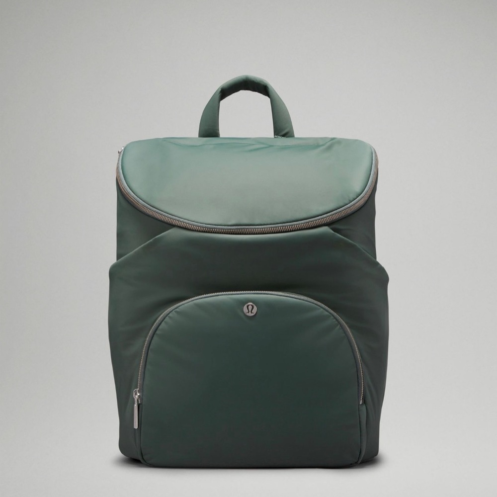 New Parent Backpack 17L, Dark Forest/Silver Drop